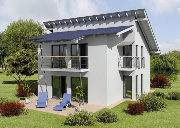 Smarthome mit vers. Pultdach Smarthome